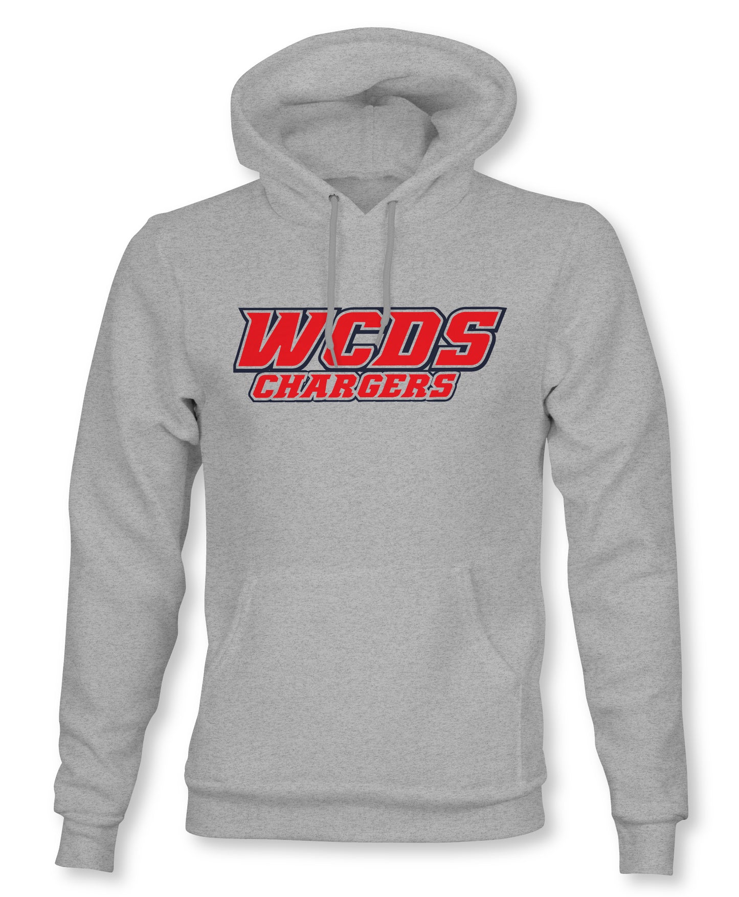 WCDS Chargers Hoodie - Gray